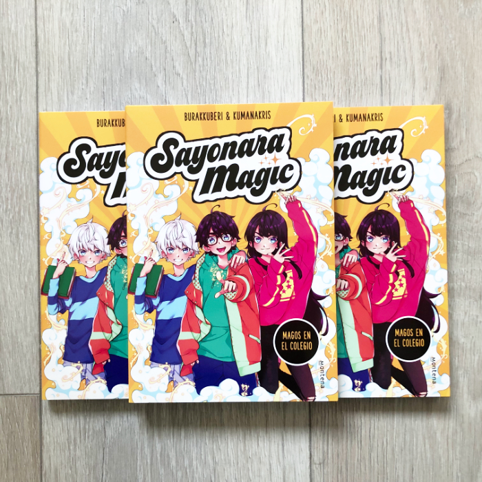 Los libros de "Sayonara Magic: Magos en el colegio" sorteados