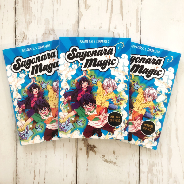 Los ejemplares de "Sayonara Magic 3. Mentiras con patas" sorteados